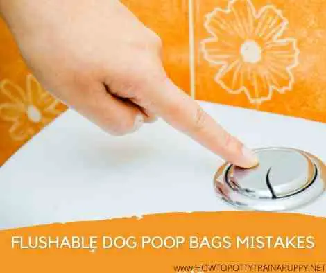 flushable dog poop bags